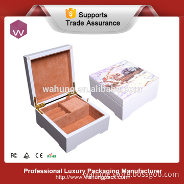 white dancing ballerina music box (WH-1981)